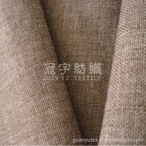 SGS 100% Polyester Oxford Linen Fabric